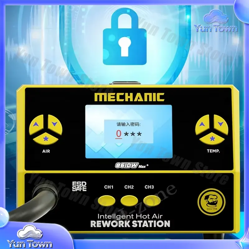 MECHANIC 861DW Max for Rework  - đánh giá và giá Hot Air Rework Station 861Dw