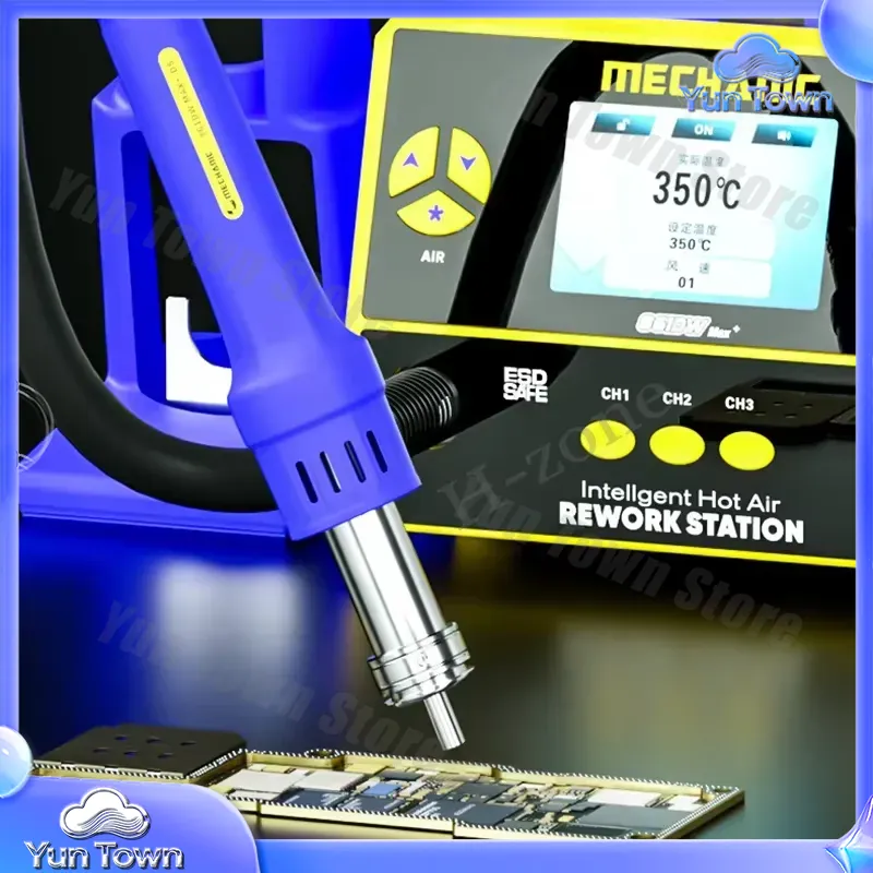 MECHANIC 861DW Max for Rework  - đánh giá và giá Hot Air Rework Station 861Dw