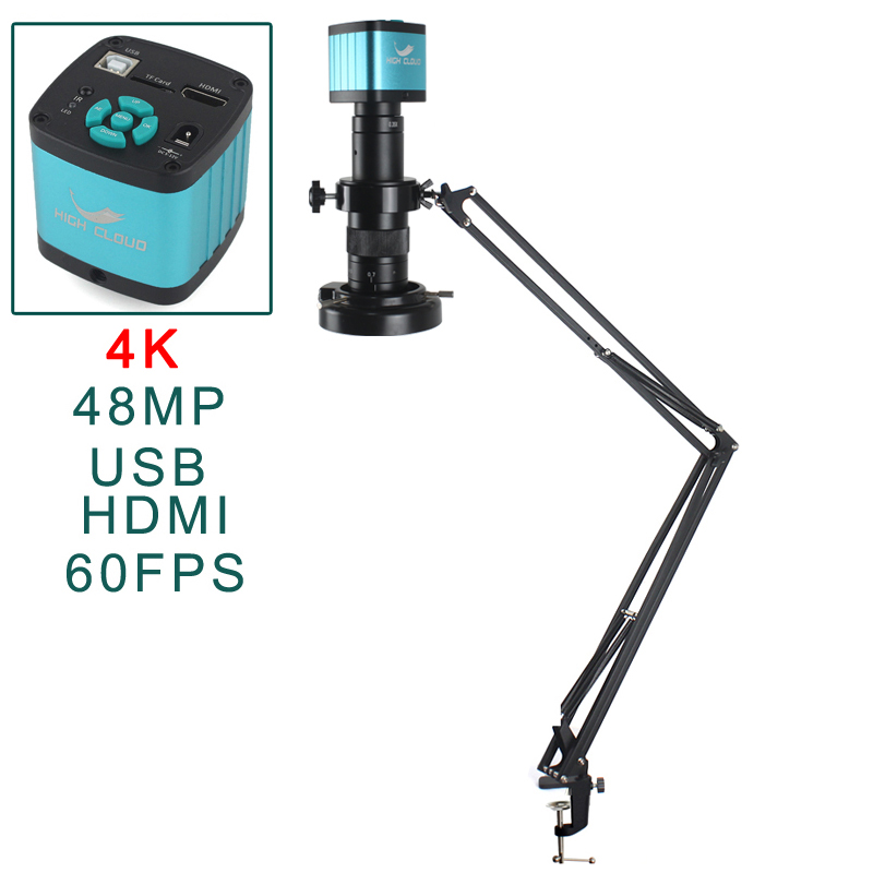 48MP 4K HDMI USB Video Digital - đánh giá và giá 4K Microscope Camera Sony Sensor