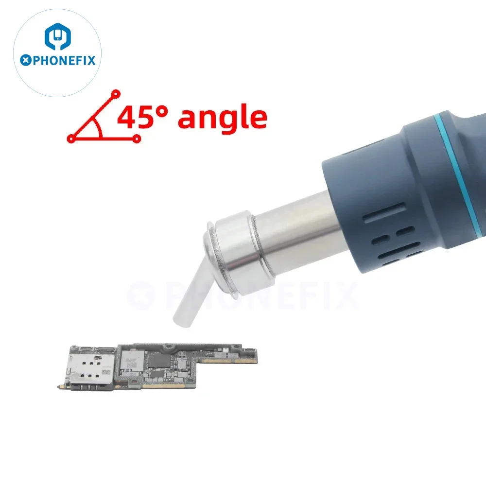 Quick 861DW 45 Degree Curved N - đánh giá và giá Hot Air Rework Station 861Dw
