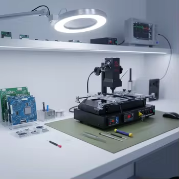 LY IR8500 V.2 Infrared BGA Rew - đánh giá và giá Infrared Bga Rework Station