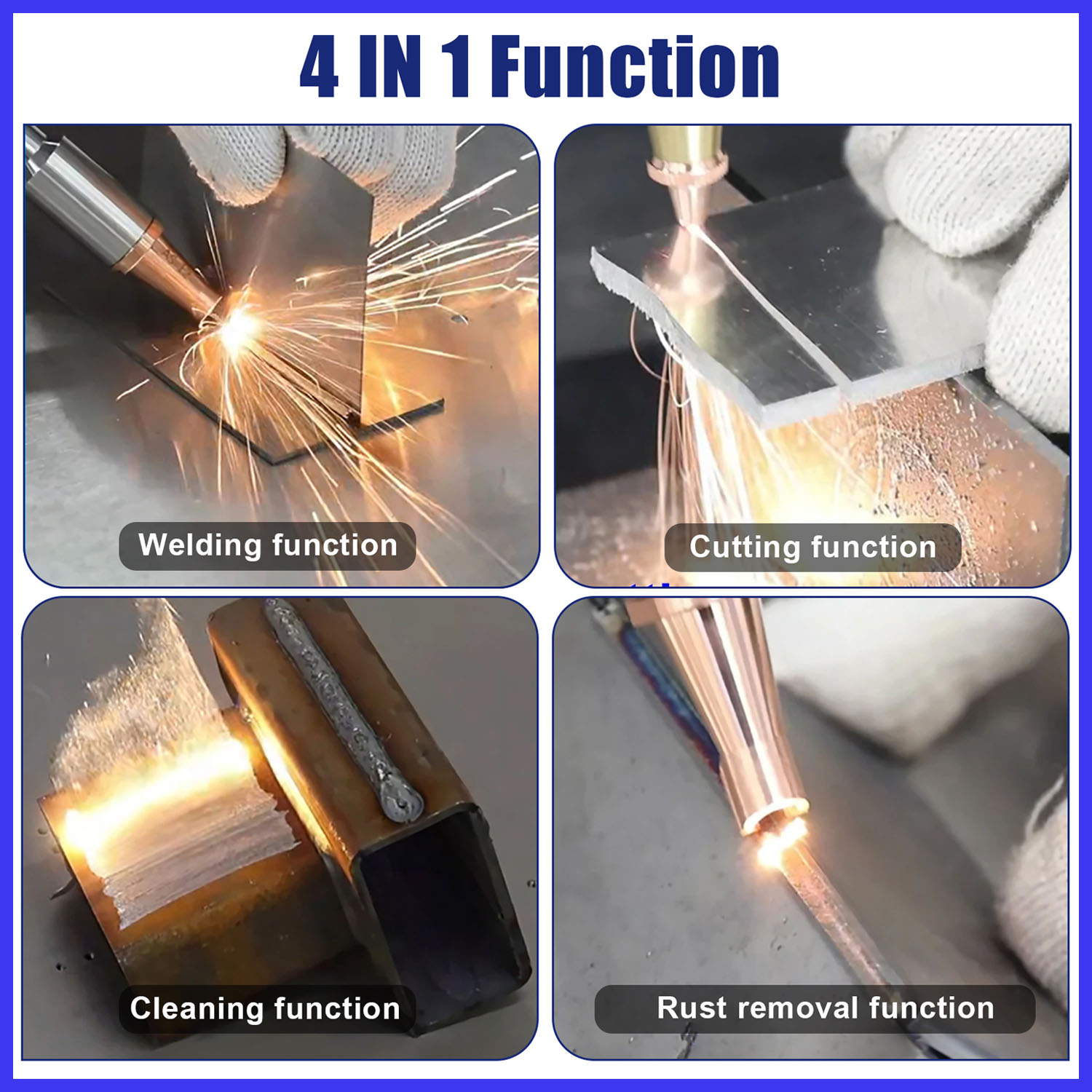 Raycus 3000W Handheld 4-in-1 F - đánh giá và giá Laser Soldering Machine Handheld