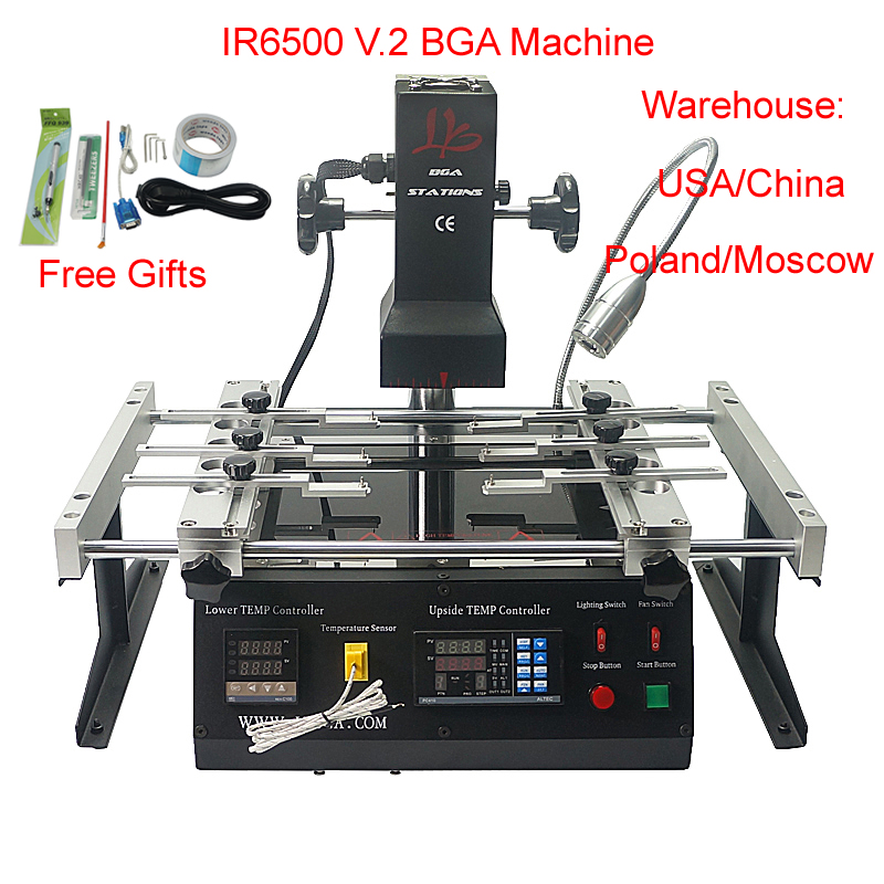Mỏ Hàn Ga 2 Vùng IR6500 V.2 Pr - đánh giá và giá Infrared Bga Rework Station