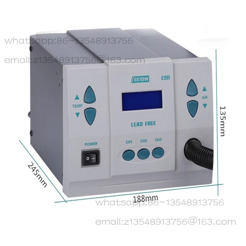 Spot 1000W 220V 861DW Heating  - đánh giá và giá Hot Air Rework Station 861Dw