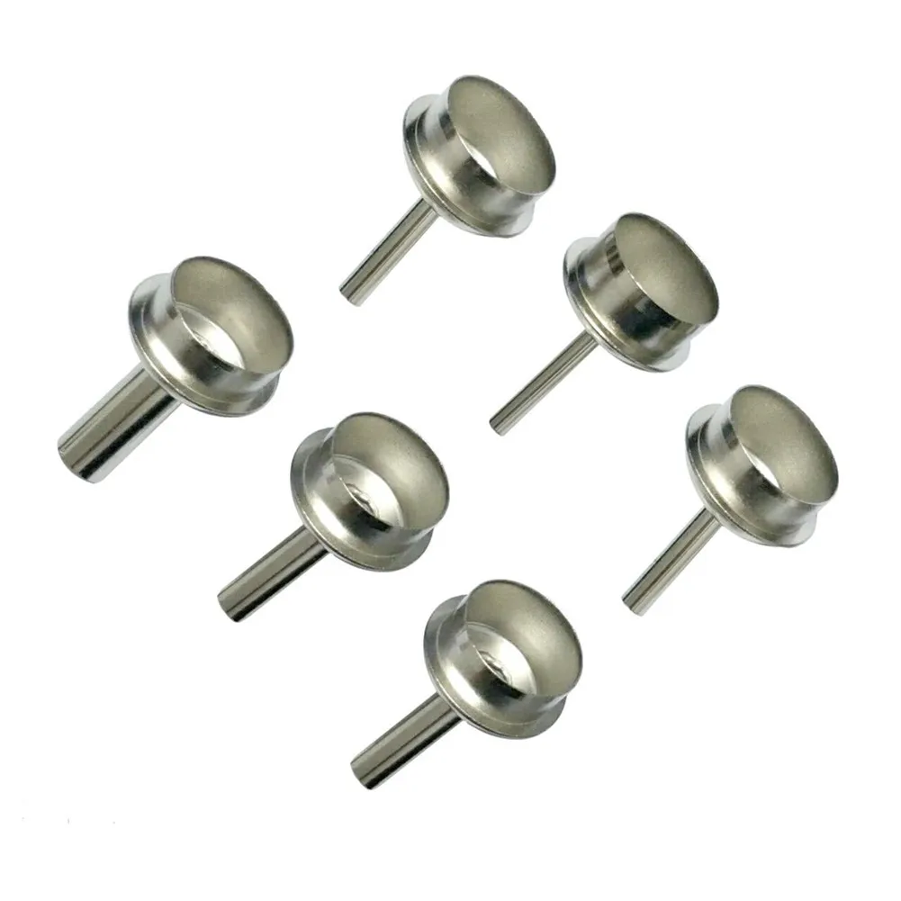 6pcs Stainless Steel Bent Curv - đánh giá và giá Hot Air Rework Station 861Dw